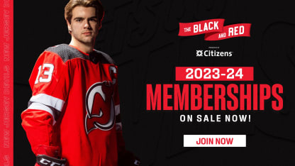 NHL New Jersey Devils 40th Anniversary 2023 Official Playoffs Game Hoc –  Inglasco Inc.