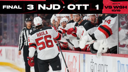 DEVILS AT SENATORS 10/17/24 GAME STORY