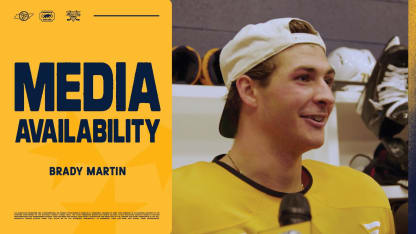 Media Availability: Brady Martin