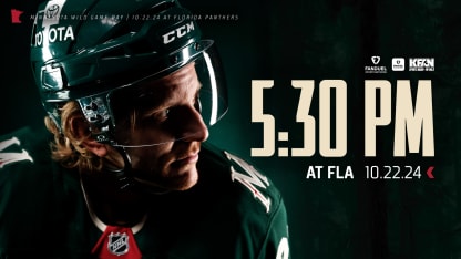 Game Preview Minnesota Wild at Florida Panthers 102224