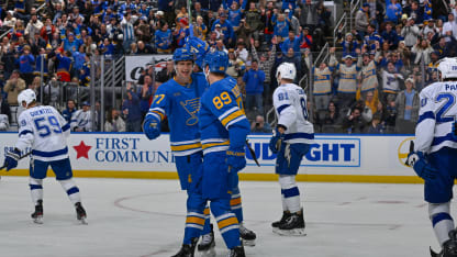 TBL@STL: Bjugstad scores goal against Andrei Vasilevskiy