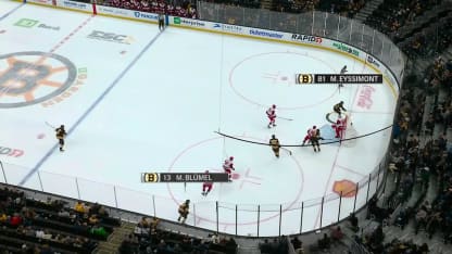 CAR@BOS: Tufte scores PPG against Pyotr Kochetkov