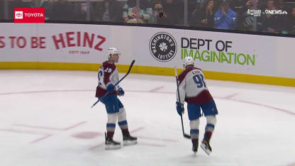 COL@SEA: Kadri scores goal against Philipp Grubauer