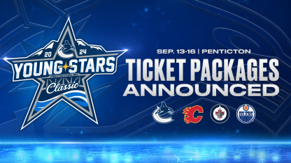 Canucks Announce Schedule & Ticket Packages for 2024 Young Stars Classic