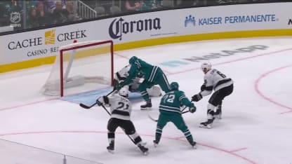 LAK@SJS: Toffoli scores goal against David Rittich