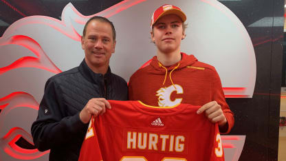 Flames Prospect Axel Hurtig Signs With The Calgary Hitmen