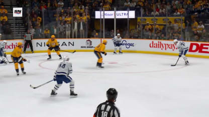 TOR@NSH: McMann scores goal against Juuse Saros