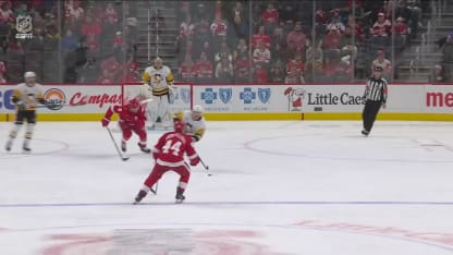 PIT@DET: Dewar scores empty-net goal