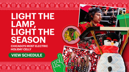 Celebrate the Holidays With the Blackhawks