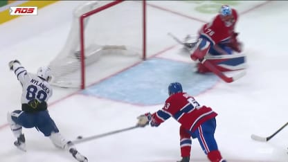 Nylander complète un beau jeu avec Cowan