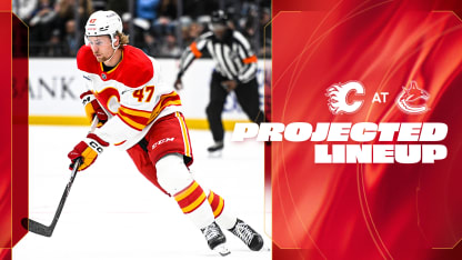 Projected Lineup - Flames @ Canucks - 23.11.25