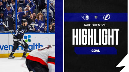 TBL vs. OTT | Guentzel provides insurance on breakaway