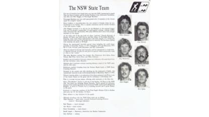 Mike Johnston The NSW State Team