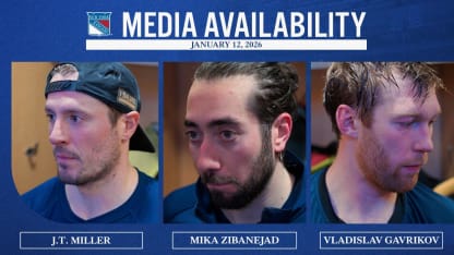 Postgame: Miller, Zibanejad and Gavrikov