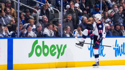 blue jackets winning thoughts toronto adam fantilli overtime winner