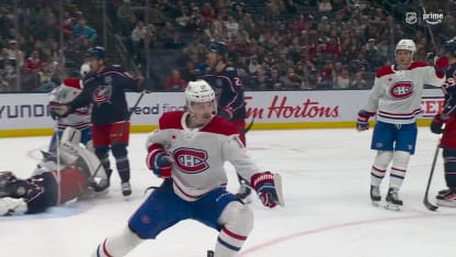 Anderson flips in a backhand