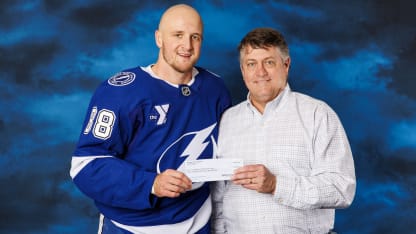 Doug McCree honored as Lightning Community Hero