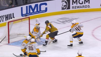 NSH@VGK: Kolesar scores goal against Justus Annunen
