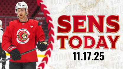 Sens Today: Dennis Gilbert Returns to Ottawa