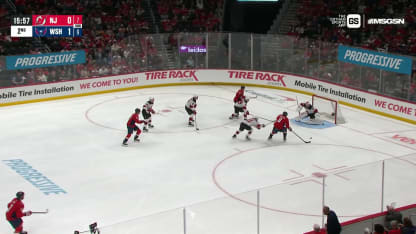 NJD@WSH: Allen with a great save against Alex Ovechkin