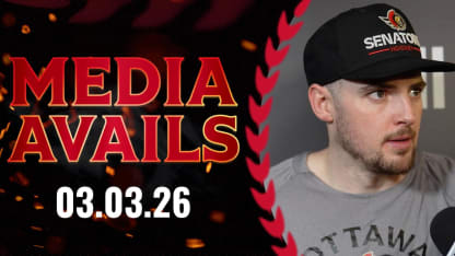 Drake Batherson Postgame Media vs EDM