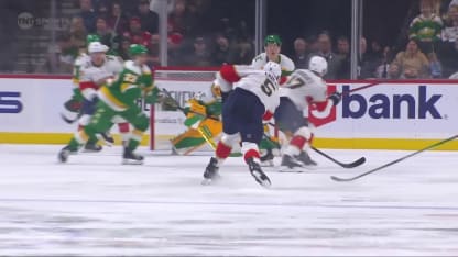 FLA@MIN: Ekblad scores goal against Marc-Andre Fleury