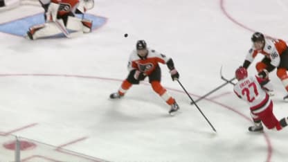 CAR@PHI: Ehlers scores goal against Samuel Ersson