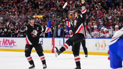 Thompson earns 5 points in win against Canadiens