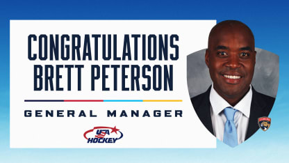 Congratulations Brett Peterson