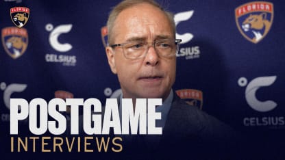 FLA at SJS: Maurice (Postgame)