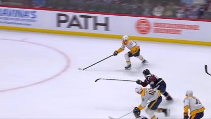 NSH@COL: Jost scores goal against Scott Wedgewood