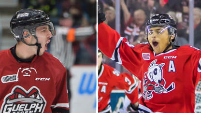 Akil-Thomas-Sean-Durzi-OHL-Players-of-the-Month-January-2019-LA-Kings