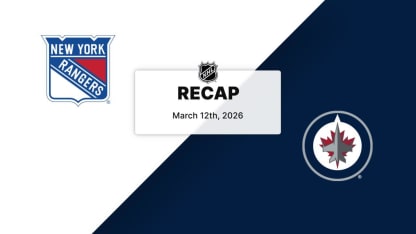 NYR at WPG | Recap