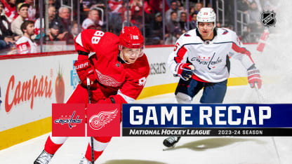 Washington Capitals Detroit Red Wings game recap February 27