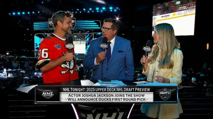 Joshua Jackson joins NHL Tonight