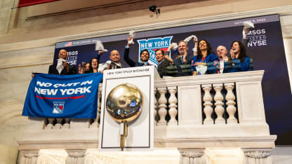 Rangers ring NYSE