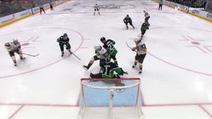 VGK@DAL: DeSmith with a great save against Rasmus Andersson