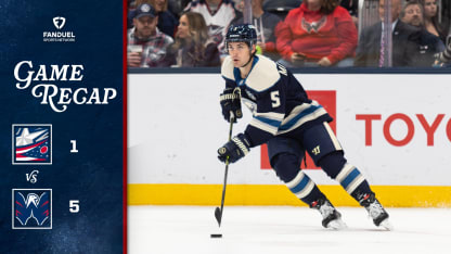 Washington Capitals Columbus Blue Jackets game recap October 24 2025