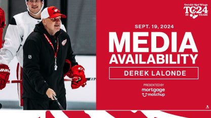 Derek Lalonde Training Camp Media | Sept. 19, 2024 