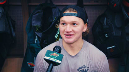 Kaprizov Pregame vs Nashville 11/4