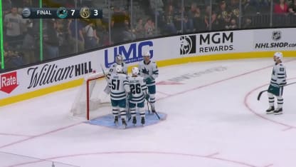 Golden Knights fall to Sharks