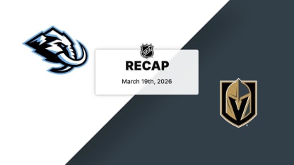 UTA at VGK | Recap