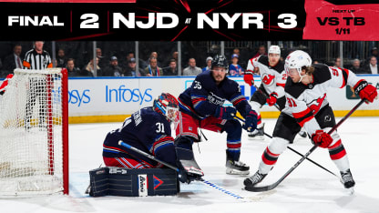 NYR NJD Game Story