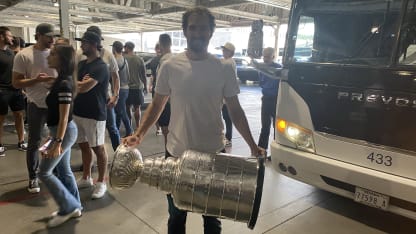 NHL Mark Stone with Cup