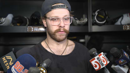 Locker Room Raw: David Pastrnak