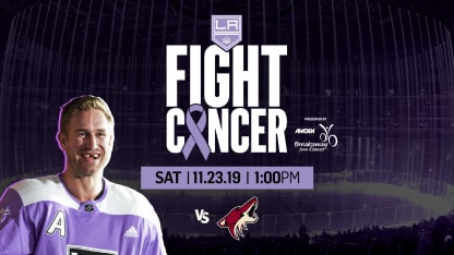 LA Kings 2019 Hockey Fights Cancer