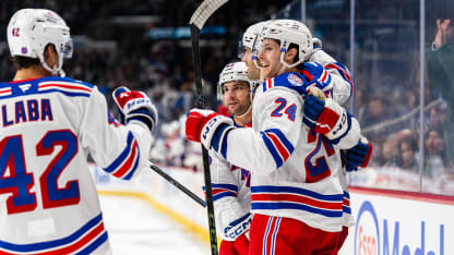 NYR@WPG: Kartye scores goal against Connor Hellebuyck