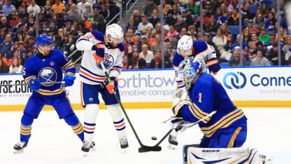 Edmonton Oilers verspielen gegen Buffalo Sabres eine Zwei-Tore-Fuehrung
