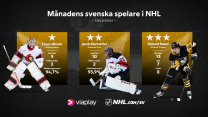 månadens svenska stjärnor i december