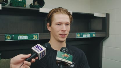 Boldy Postgame vs. Dallas 12/11